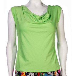Cowl Neck Top - Lime